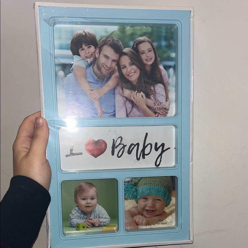 Blue Baby Photo Frame